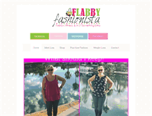 Tablet Screenshot of flabbyfashionista.com